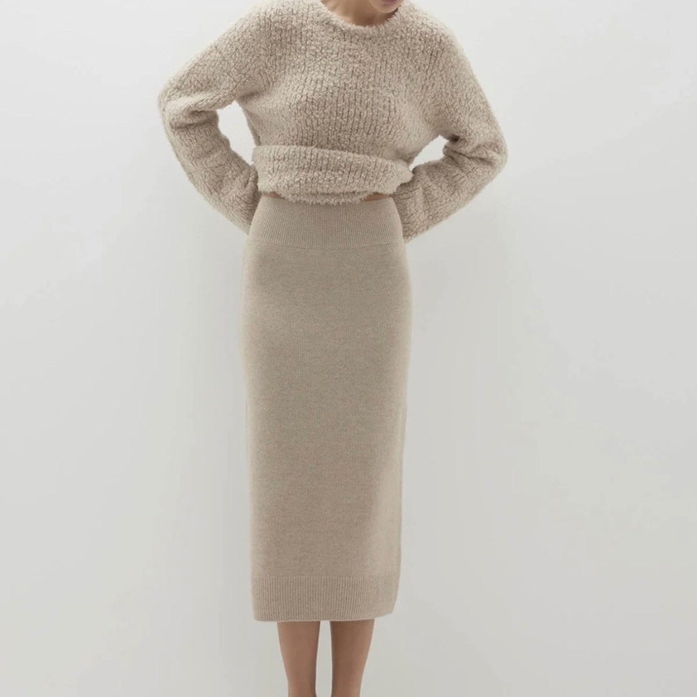 & Other Stories Knitted Skirt